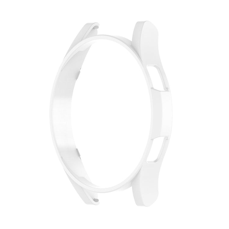 For Samsung Galaxy Watch FE 40mm Half Pack Hollow PC Watch Protective Case(White) - Watch Cases by PMC TechLife | Online Shopping South Africa | PMC TechLife | Buy Now Pay Later Mobicred