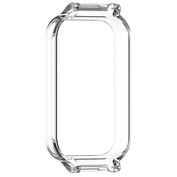 For Redmi Band 2 Half Pack PC Watch Protective Case(Transparent White) - Watch Cases by PMC TechLife | Online Shopping South Africa | PMC TechLife | Buy Now Pay Later Mobicred