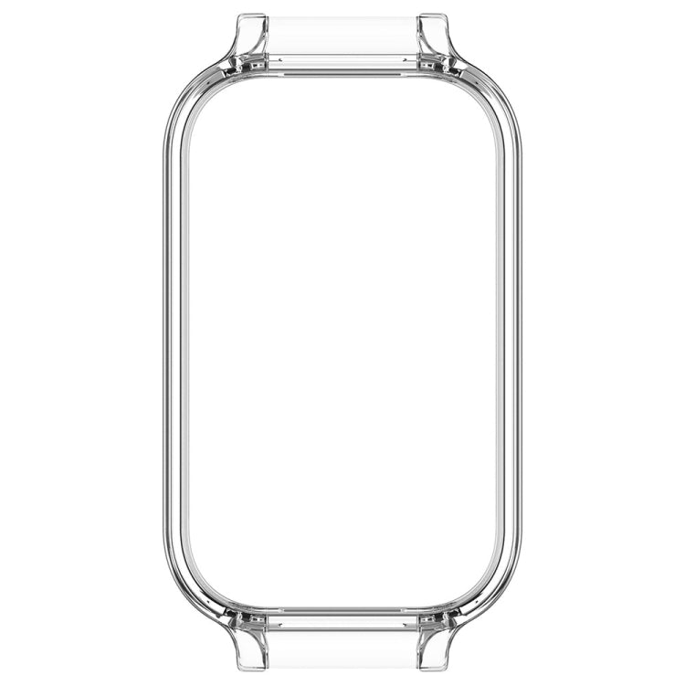 For Redmi Band 2 Half Pack PC Watch Protective Case(Transparent White) - Watch Cases by PMC TechLife | Online Shopping South Africa | PMC TechLife | Buy Now Pay Later Mobicred