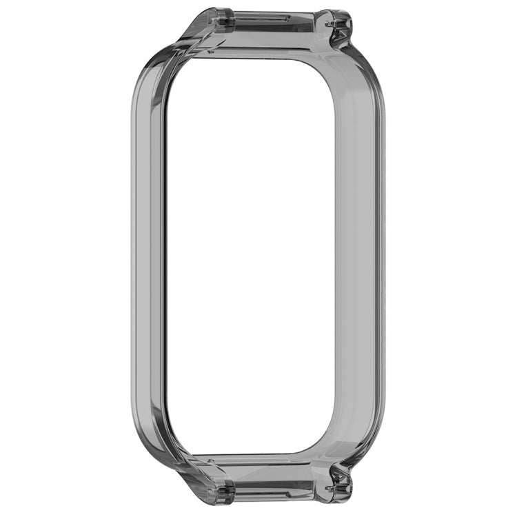 For Redmi Band 2 Half Pack PC Watch Protective Case(Transparent Black) - Watch Cases by PMC TechLife | Online Shopping South Africa | PMC TechLife | Buy Now Pay Later Mobicred