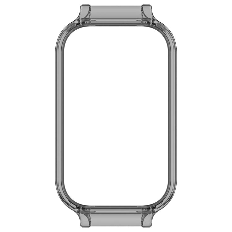 For Redmi Band 2 Half Pack PC Watch Protective Case(Transparent Black) - Watch Cases by PMC TechLife | Online Shopping South Africa | PMC TechLife | Buy Now Pay Later Mobicred