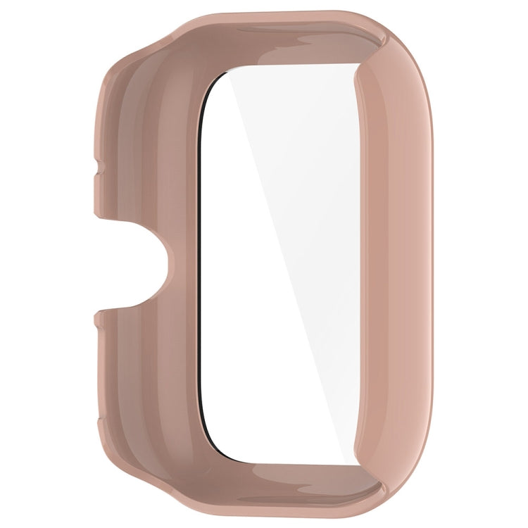 For vivo Watch GT PC + Tempered Glass Film Integrated Watch Protective Case(Pink) - Watch Case by PMC TechLife | Online Shopping South Africa | PMC TechLife | Buy Now Pay Later Mobicred