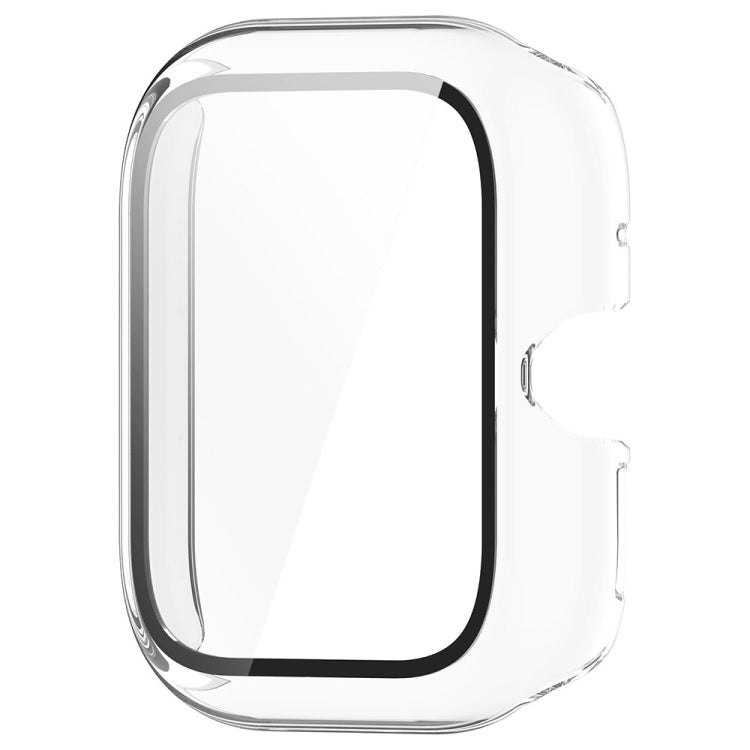 For vivo Watch GT PC + Tempered Glass Film Integrated Watch Protective Case(Transparent White) - Watch Case by PMC TechLife | Online Shopping South Africa | PMC TechLife | Buy Now Pay Later Mobicred