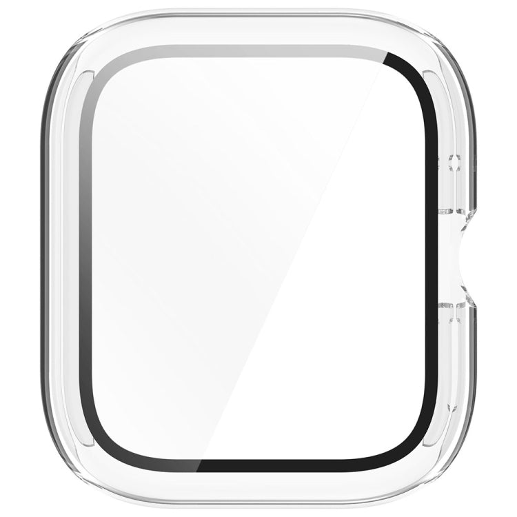 For vivo Watch GT PC + Tempered Glass Film Integrated Watch Protective Case(Transparent White) - Watch Case by PMC TechLife | Online Shopping South Africa | PMC TechLife | Buy Now Pay Later Mobicred