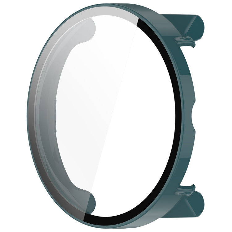 For Suunto Race PC + Tempered Glass Film Integrated Watch Protective Case(Pine Green) - Watch Case by PMC TechLife | Online Shopping South Africa | PMC TechLife | Buy Now Pay Later Mobicred