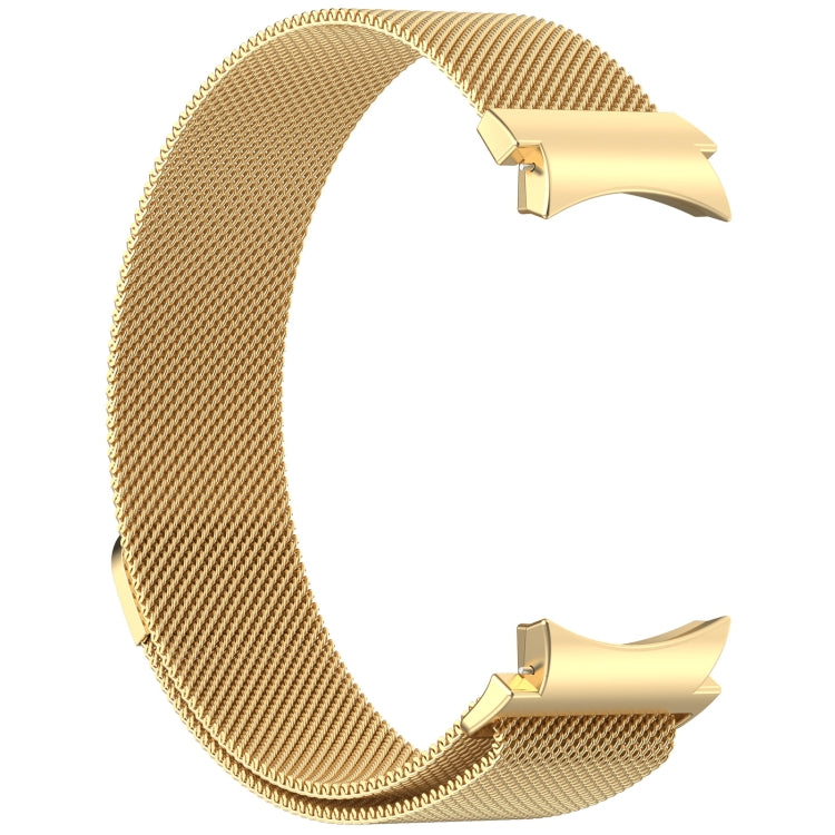 For Samsung Galaxy Watch  7 40 / 44mm Milan Magnetic Quick Release Stainless Steel Watch Band(Gold) - free shipping - PMC TechLife - Order now!