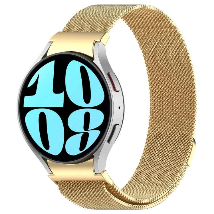 For Samsung Galaxy Watch FE 40mm Milan Magnetic Quick Release Stainless Steel Watch Band(Gold) - free shipping - PMC TechLife - Order now!