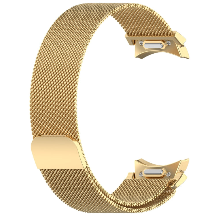 For Samsung Galaxy Watch FE 40mm Milan Magnetic Quick Release Stainless Steel Watch Band(Gold) - free shipping - PMC TechLife - Order now!
