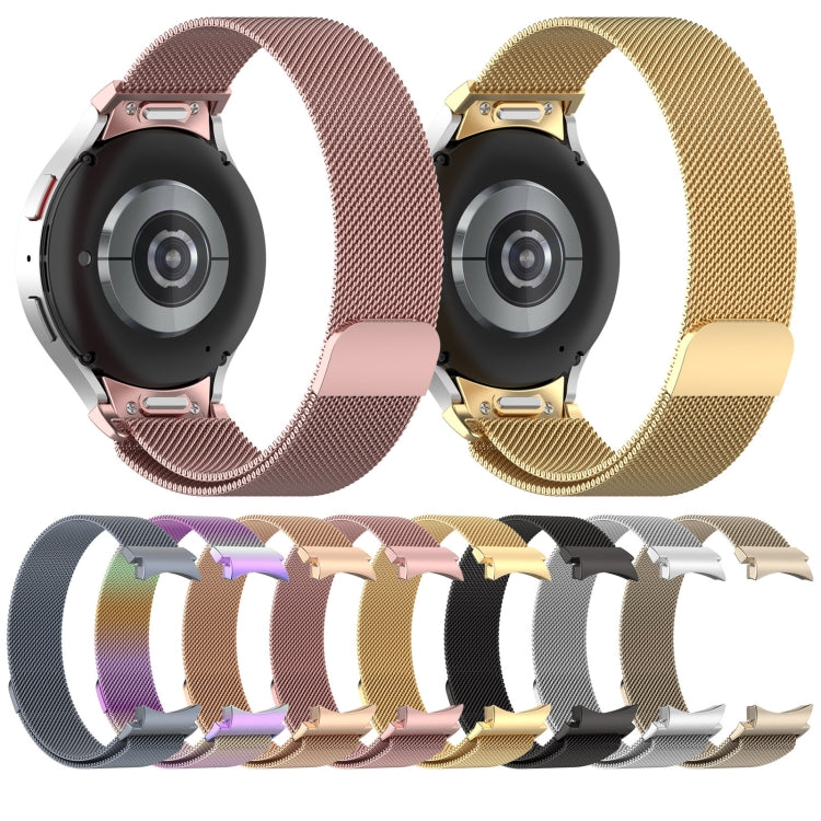 For Samsung Galaxy Watch  7 40 / 44mm Milan Magnetic Quick Release Stainless Steel Watch Band(Gold) - free shipping - PMC TechLife - Order now!