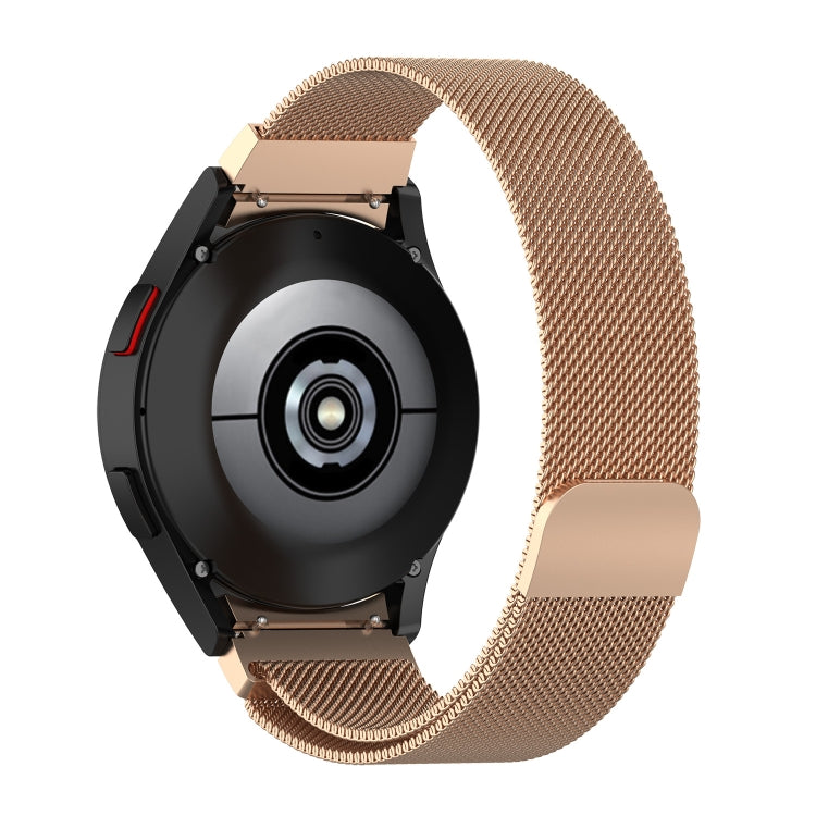 For Samsung Galaxy Watch Ultra 47mm Milan Magnetic Stainless Steel Watch Band(Rose Gold) - free shipping - PMC TechLife - Order now!