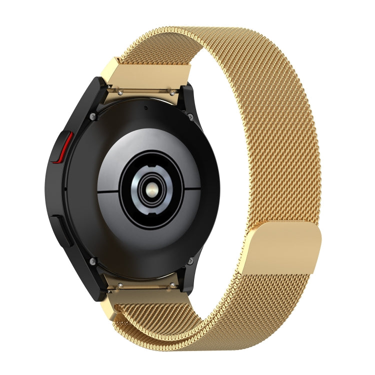 For Samsung Galaxy Watch Ultra 47mm Milan Magnetic Stainless Steel Watch Band(Gold) - free shipping - PMC TechLife - Order now!