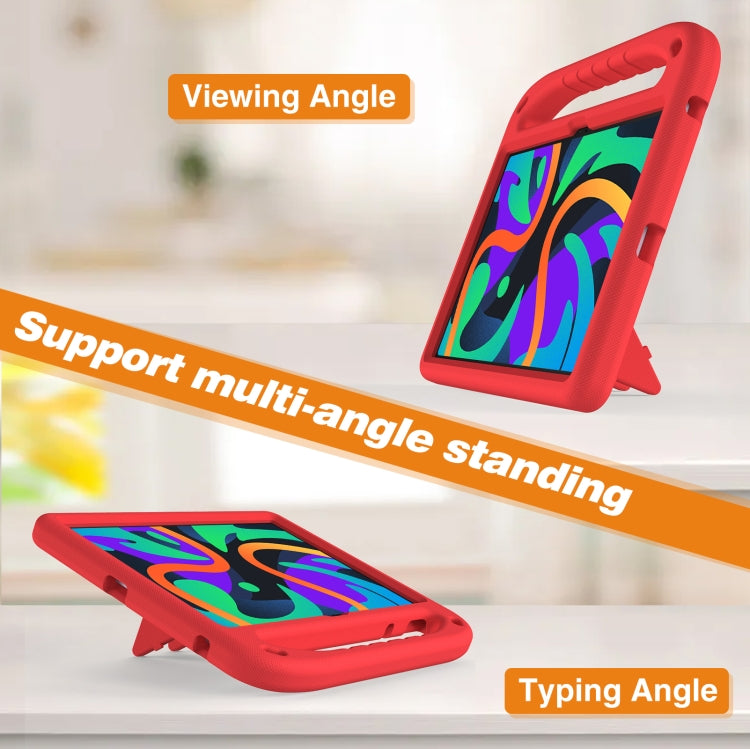 For iPad Pro 13 2024 Handle EVA Shockproof Tablet Case with Holder(Red) - iPad Pro 13 2024 Cases by PMC TechLife | Online Shopping South Africa | PMC TechLife | Buy Now Pay Later Mobicred