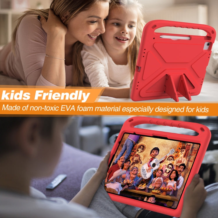 For iPad Air 13 2025 / 2024 Handle EVA Shockproof Tablet Case with Holder(Red) - iPad Air 13 2025 / 2024 Cases by PMC TechLife | Online Shopping South Africa | PMC TechLife | Buy Now Pay Later Mobicred