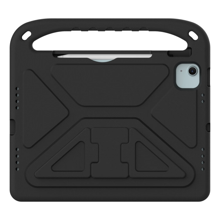 For iPad Air 11 / Pro 11 2024 Handle EVA Shockproof Tablet Case with Holder(Black) - iPad Air 11 2024 Cases by PMC TechLife | Online Shopping South Africa | PMC TechLife | Buy Now Pay Later Mobicred