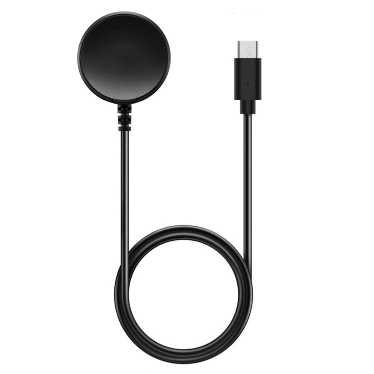 For Samsung Galaxy Watch 7 USB-C / Type-C Interface Smart Watch Magnetic Charging Cable(Black) - Charger by PMC TechLife | Online Shopping South Africa | PMC TechLife | Buy Now Pay Later Mobicred