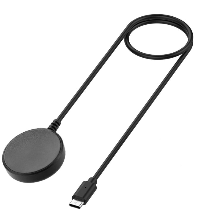 For Samsung Galaxy Watch 7 USB-C / Type-C Interface Smart Watch Magnetic Charging Cable(Black) - Charger by PMC TechLife | Online Shopping South Africa | PMC TechLife | Buy Now Pay Later Mobicred