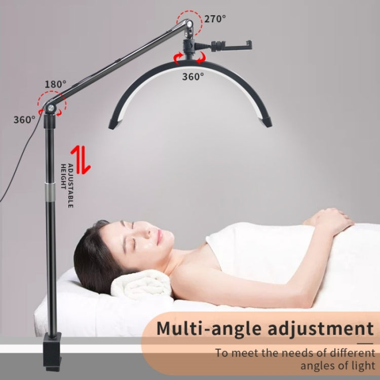 D-M30X 23 inch Half Moon Shape Beauty Manicure Lamp Curved Fill Light, Plug:US Plug - Selfie Light by PMC TechLife | Online Shopping South Africa | PMC TechLife | Buy Now Pay Later Mobicred