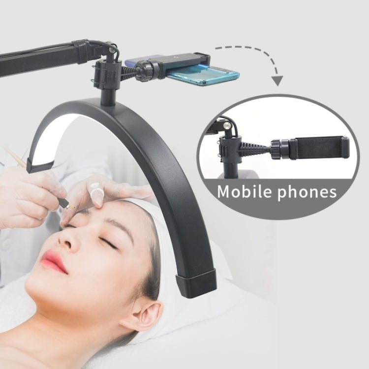 HD-M3X Pro 16 inch Adjustable Brightness Beauty Light Half Moon Light Eyelash Tech Lamp, Plug:US Plug(White) - Selfie Light by PMC TechLife | Online Shopping South Africa | PMC TechLife | Buy Now Pay Later Mobicred