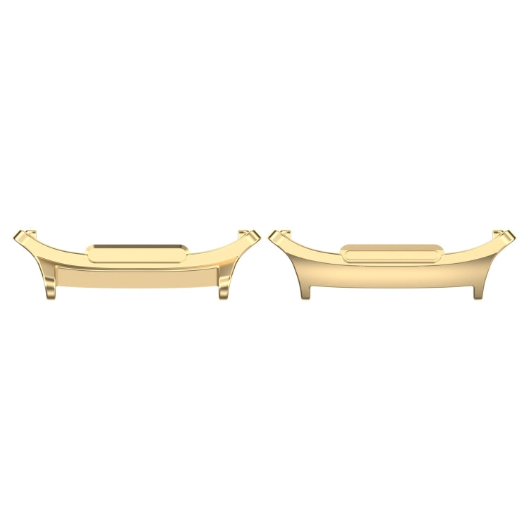 For Samsung Galaxy Watch Ultra 47mm 1 Pair 22mm Stainless Steel Metal Watch Band Connector(Gold) - Watch Bands by PMc TechLife | Online Shopping South Africa | PMc TechLife | Buy Now Pay Later Mobicred