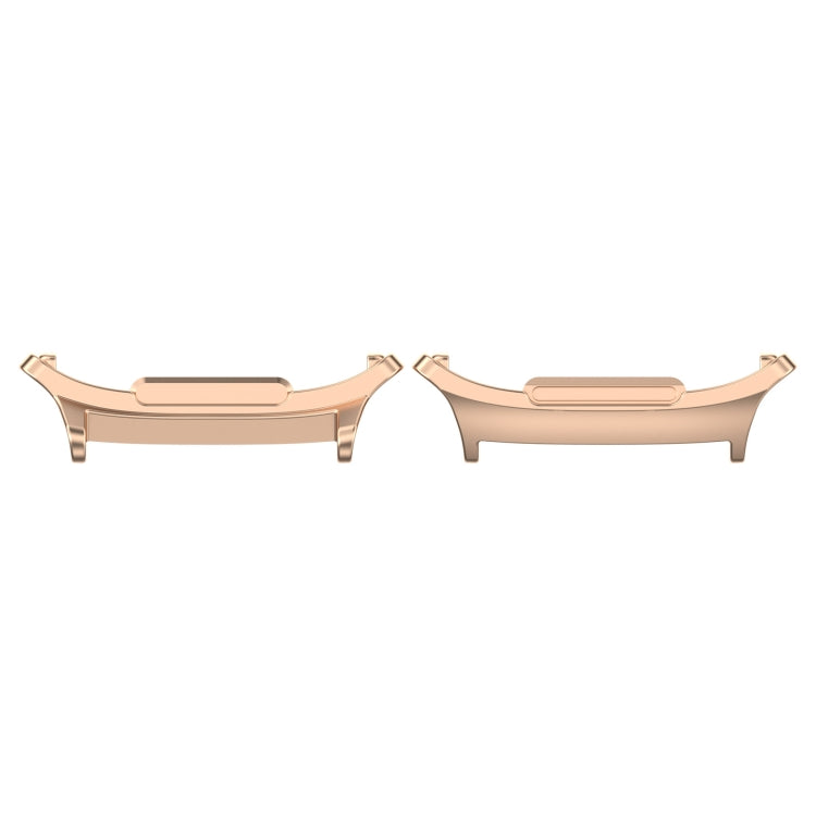 For Samsung Galaxy Watch Ultra 47mm 1 Pair 22mm Stainless Steel Metal Watch Band Connector(Rose Gold) - Watch Bands by PMc TechLife | Online Shopping South Africa | PMc TechLife | Buy Now Pay Later Mobicred