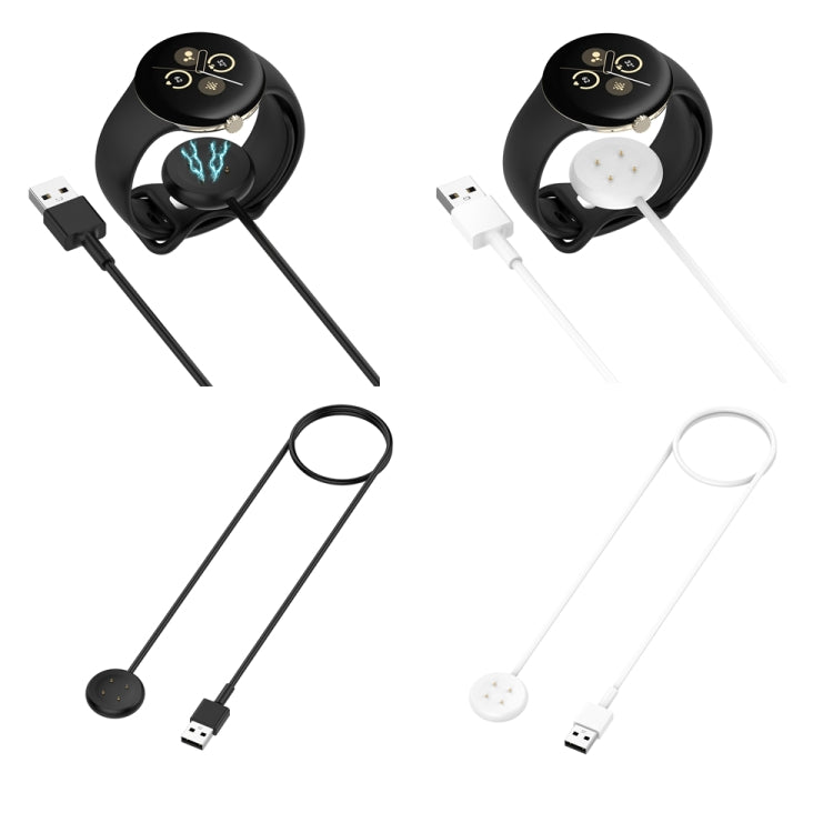 For Fitbit Ace LTE USB-A Interface Smart Watch Magnetic Charging Cable(White) - Charger by PMC TechLife | Online Shopping South Africa | PMC TechLife | Buy Now Pay Later Mobicred