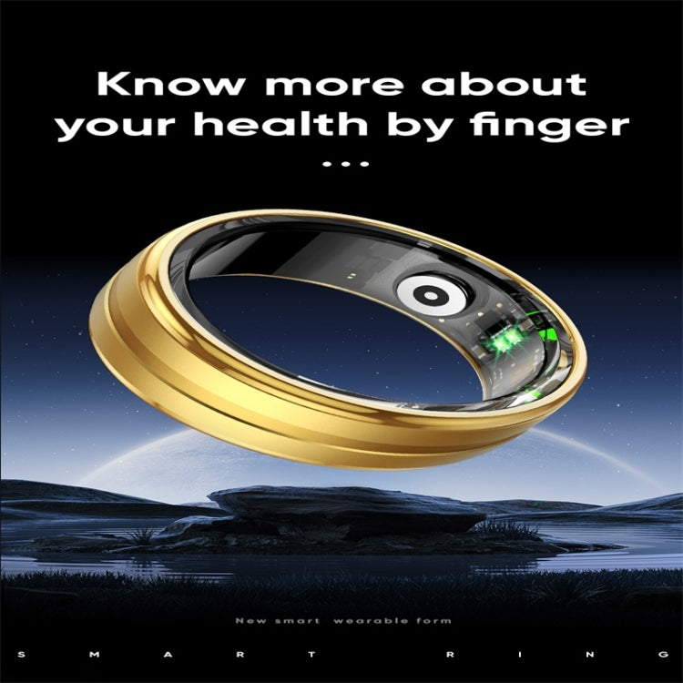 R06 SIZE 8 Smart Ring, Support Heart Rate / Blood Oxygen / Sleep Monitoring / Multiple Sports Modes(Black) - Smart Rings / Smart Telephones by PMC TechLife | Online Shopping South Africa | PMC TechLife | Buy Now Pay Later Mobicred