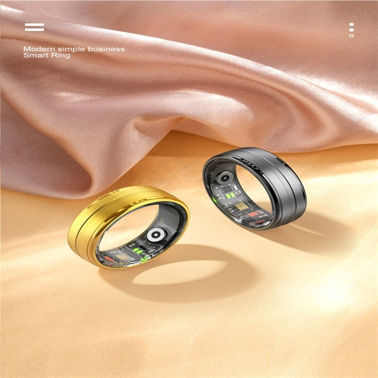 R06 SIZE 11 Smart Ring, Support Heart Rate / Blood Oxygen / Sleep Monitoring / Multiple Sports Modes(Black) - Smart Rings / Smart Telephones by PMC TechLife | Online Shopping South Africa | PMC TechLife | Buy Now Pay Later Mobicred