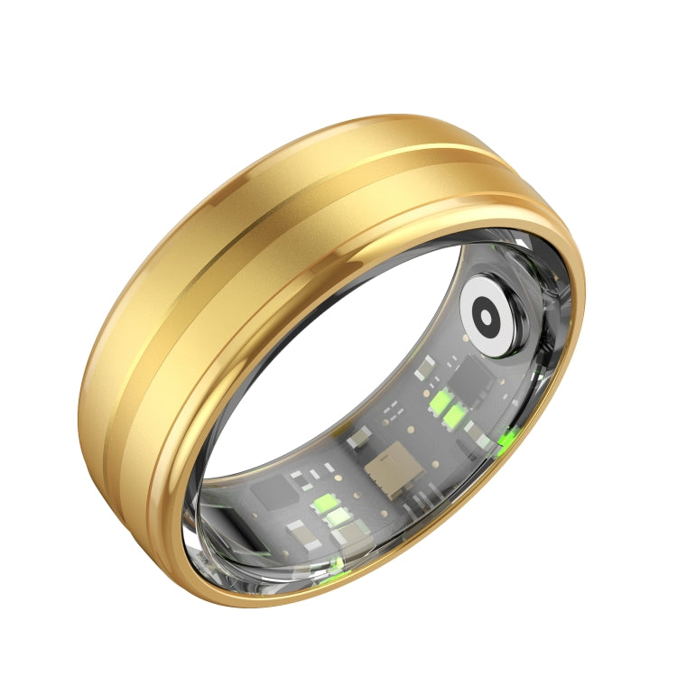R06 SIZE 12 Smart Ring, Support Heart Rate / Blood Oxygen / Sleep Monitoring / Multiple Sports Modes(Gold) - Smart Rings / Smart Telephones by PMC TechLife | Online Shopping South Africa | PMC TechLife | Buy Now Pay Later Mobicred