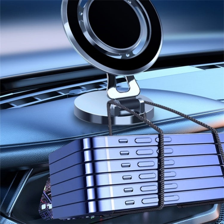 G168 Rotatable Cellphone Stand Car Dashboard Windshield Magnetic Phone Holder(Grey) - free shipping - PMC Jewellery - Order now!