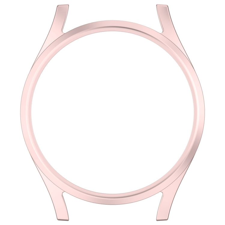 For Sansung Galaxy Watch 7 40mm Half Pack Hollow PC Watch Protective Case(Rose Pink) - Watch Cases by PMC TechLife | Online Shopping South Africa | PMC TechLife | Buy Now Pay Later Mobicred
