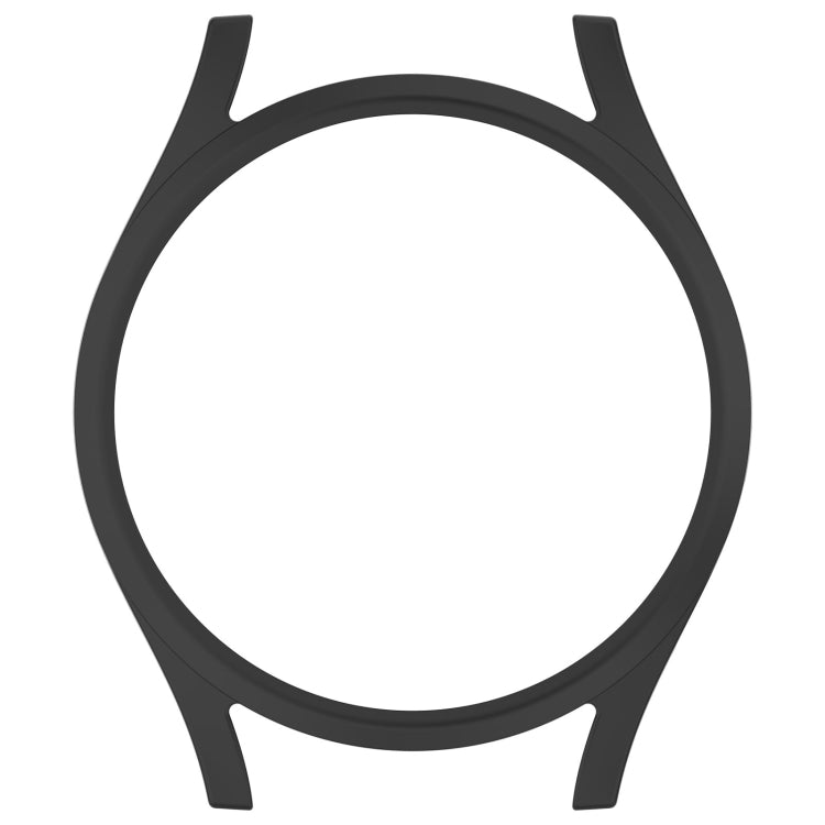 For Sansung Galaxy Watch 7 44mm Half Pack Hollow PC Watch Protective Case(Black) - Watch Cases by PMC TechLife | Online Shopping South Africa | PMC TechLife | Buy Now Pay Later Mobicred
