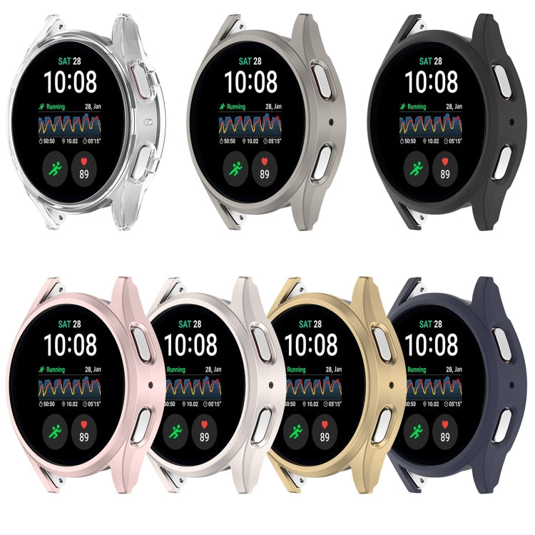 For Sansung Galaxy Watch 7 40mm Half Pack Hollow PC Watch Protective Case(Midnight Blue) - Watch Cases by PMC TechLife | Online Shopping South Africa | PMC TechLife | Buy Now Pay Later Mobicred