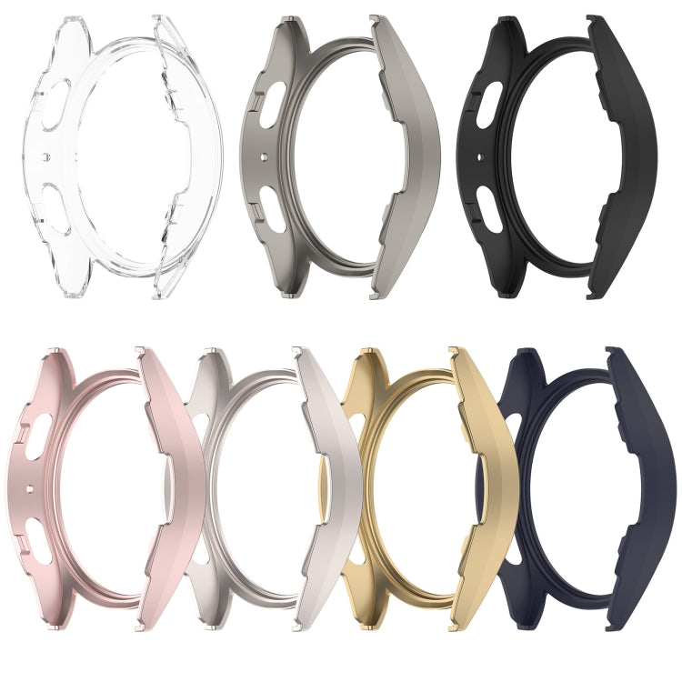 For Sansung Galaxy Watch 7 40mm Half Pack Hollow PC Watch Protective Case(Rose Pink) - Watch Cases by PMC TechLife | Online Shopping South Africa | PMC TechLife | Buy Now Pay Later Mobicred