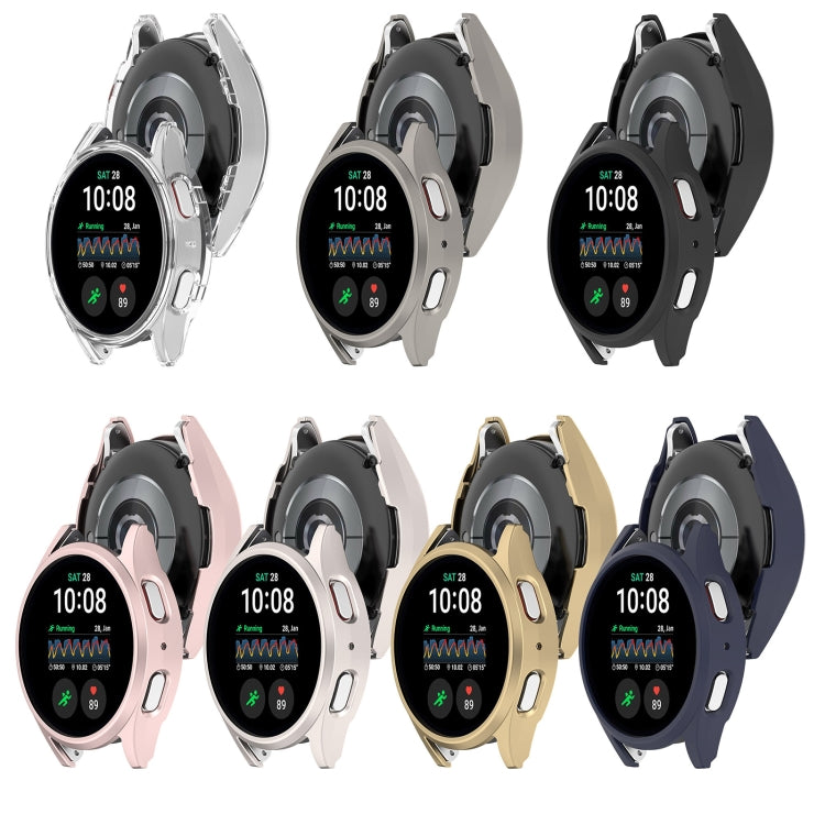 For Sansung Galaxy Watch 7 44mm Half Pack Hollow PC Watch Protective Case(Starlight) - Watch Cases by PMC TechLife | Online Shopping South Africa | PMC TechLife | Buy Now Pay Later Mobicred