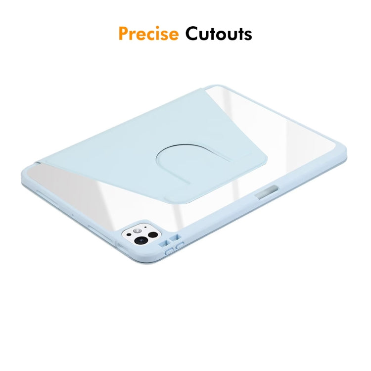 For iPad Pro 13 2024 ENKAY 360 Rotation PMMA Leather Smart Tablet Case with Pen Slot(Black) - free shipping - PMC TechLife - Order now!