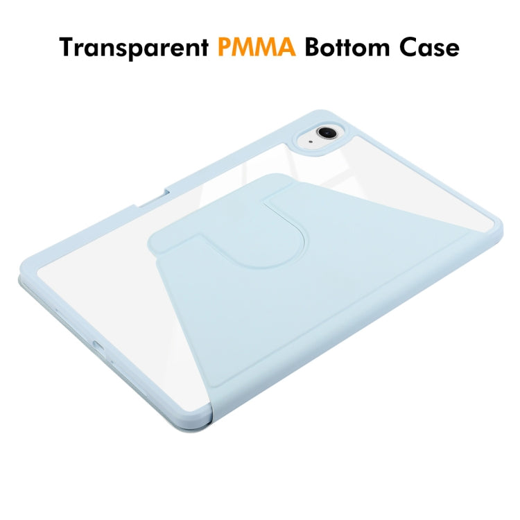 For iPad Air 13 2024 ENKAY 360 Rotation PMMA Leather Smart Tablet Case with Pen Slot(Black) - free shipping - PMc TechLife - Order now!