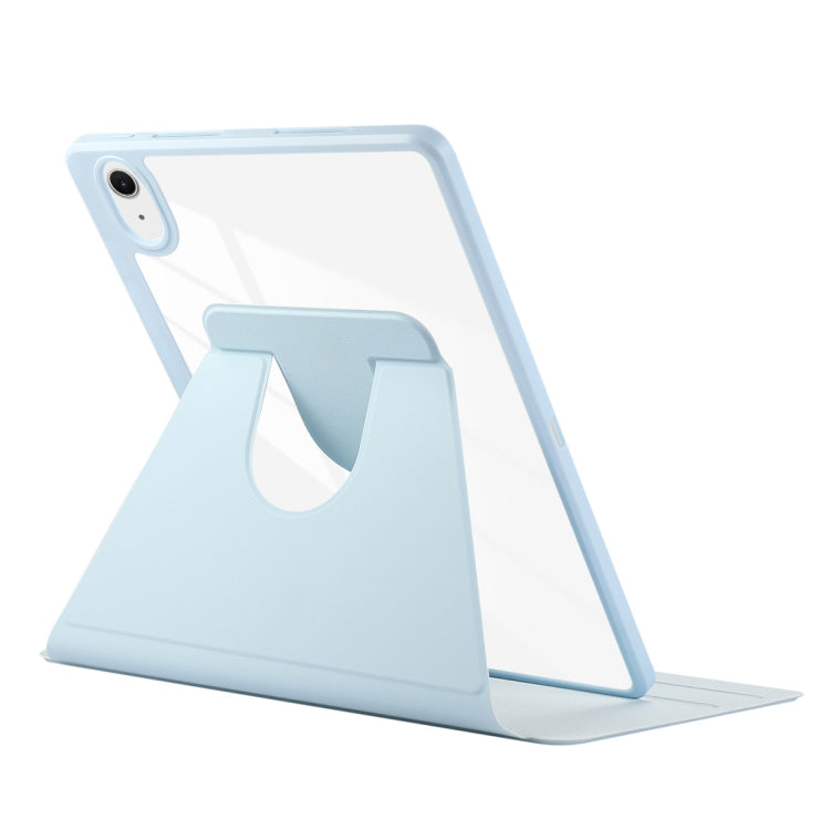 For iPad Air 13 2024 ENKAY 360 Rotation PMMA Leather Smart Tablet Case with Pen Slot(Blue) - free shipping - PMc TechLife - Order now!