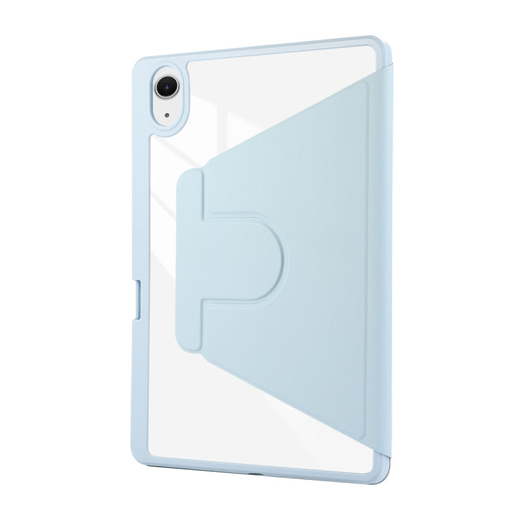 For iPad Pro Air 11 2024 ENKAY 360 Rotation PMMA Leather Smart Tablet Case with Pen Slot(Grey) - free shipping - PMc TechLife - Order now!