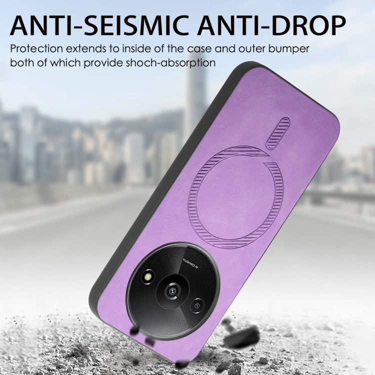 For Xiaomi Redmi K70 / K70 Pro 5G Solid Color Retro Magsafe PU Back Cover Phone Case(Pink) - Xiaomi Cases by PMC Jewellery | Online Shopping South Africa | PMC Jewellery | Buy Now Pay Later Mobicred