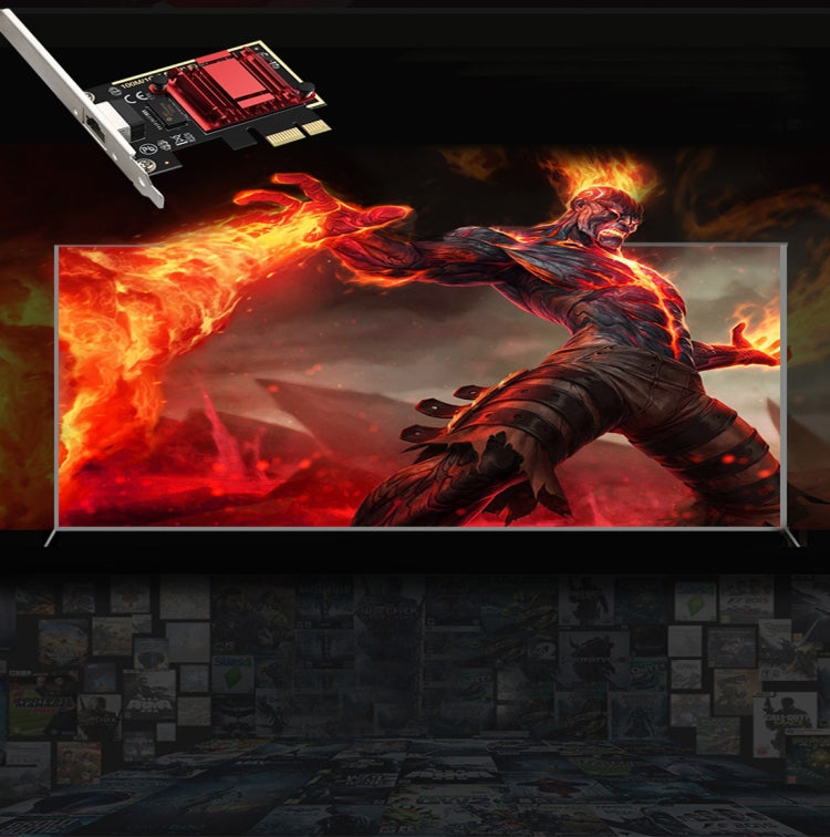 2.5G Gigabit Network Card Esports Diskless Network Card Support ROS,ESXi Diskless PXE Boot - USB Network Adapter by PMC Jewellery | Online Shopping South Africa | PMC Jewellery | Buy Now Pay Later Mobicred