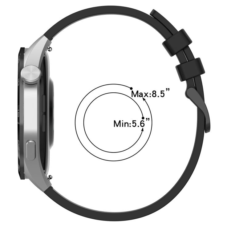 For Amazfit GTR 3 22mm Two-Color Sports Silicone Watch Band(Orange+Black) - free shipping - PMC TechLife - Order now!