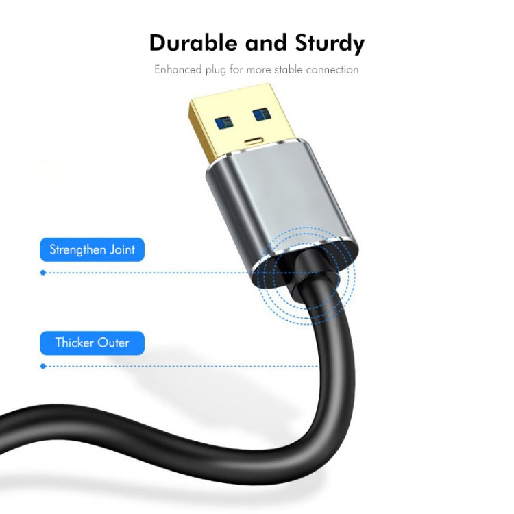 ENKAY USB 3.0 A to USB 3.0 Micro B 5Gbps Data Camera Hard Drive Cable, Length:1.5m - USB 3.0 by ENKAY | Online Shopping South Africa | PMC TechLife | Buy Now Pay Later Mobicred