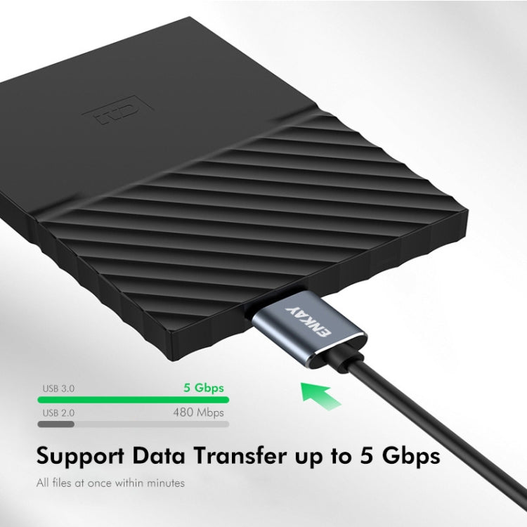ENKAY USB 3.1 Type-C to USB 3.0 Micro B 10Gbps Data Camera Hard Drive Cable, Length:1.5m - Others by ENKAY | Online Shopping South Africa | PMC TechLife | Buy Now Pay Later Mobicred