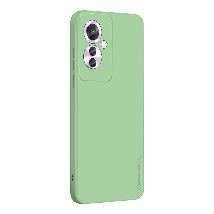 For OPPO Reno11 F PINWUYO Sense Series Liquid Silicone TPU Phone Case(Green) - free shipping - PMC Jewellery - Order now!