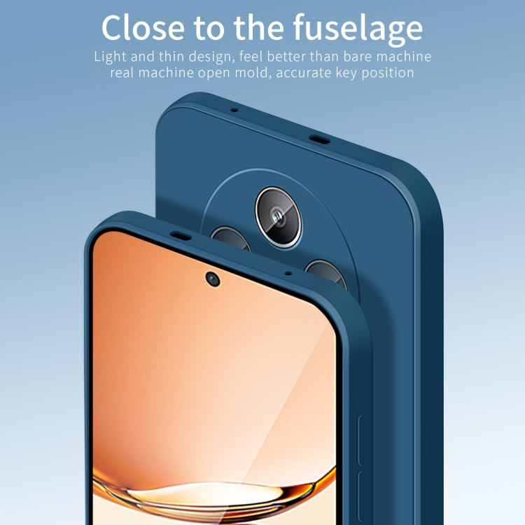 For OPPO Reno12 F PINWUYO Sense Series Liquid Silicone TPU Phone Case(Black) - free shipping - PMC Jewellery - Order now!
