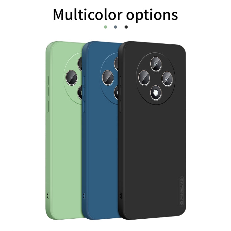 For OPPO Reno12 F PINWUYO Sense Series Liquid Silicone TPU Phone Case(Black) - free shipping - PMC Jewellery - Order now!