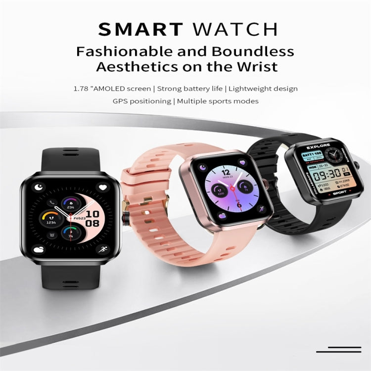 NX22 1.78 inch Color Screen Smart Watch, Support Bluetooth Call / Health Monitoring(Pink) - Smart Watches by PMC TechLife | Online Shopping South Africa | PMC TechLife | Buy Now Pay Later Mobicred