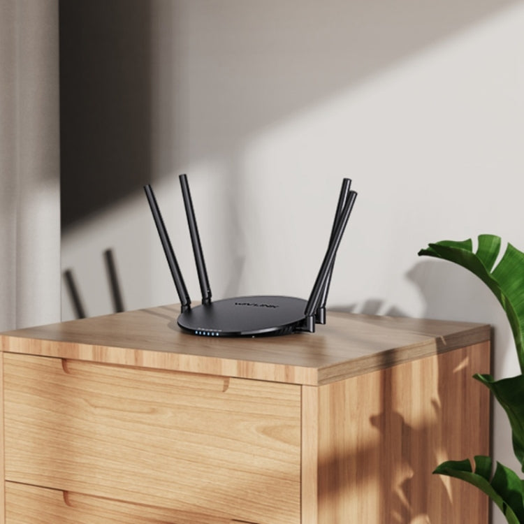 WAVLINK WN530G3 4x 5dBi Foldable Antenna AC1200 Dual Band Wireless Repeater Router, Plug:EU Plug - free shipping - PMC Jewellery - Order now!
