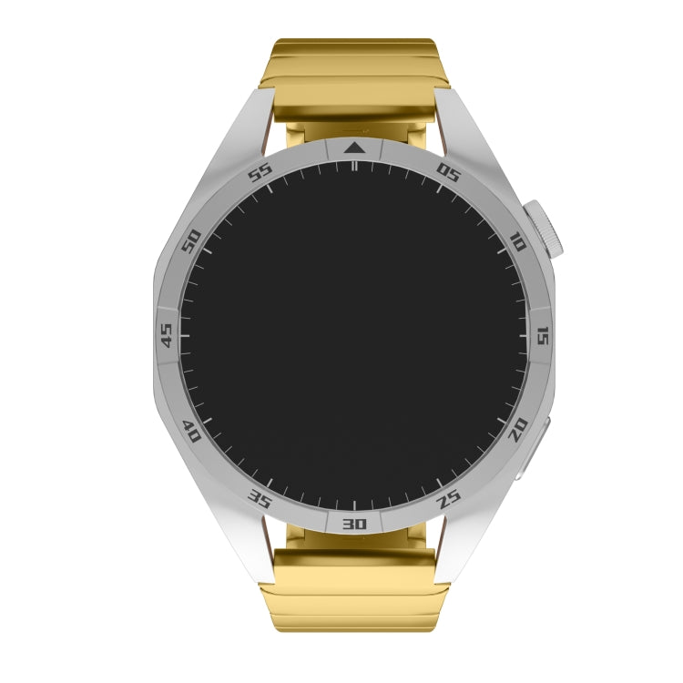 For Xiaomi Watch S1 Active 22mm One Bead Paint Butterfly Buckle Alloy Watch Band(Gold) - free shipping - PMC TechLife - Order now!