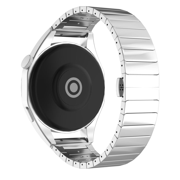 For Garmin Venu 3 22mm One Bead Paint Butterfly Buckle Alloy Watch Band(Silver) - free shipping - PMC TechLife - Order now!